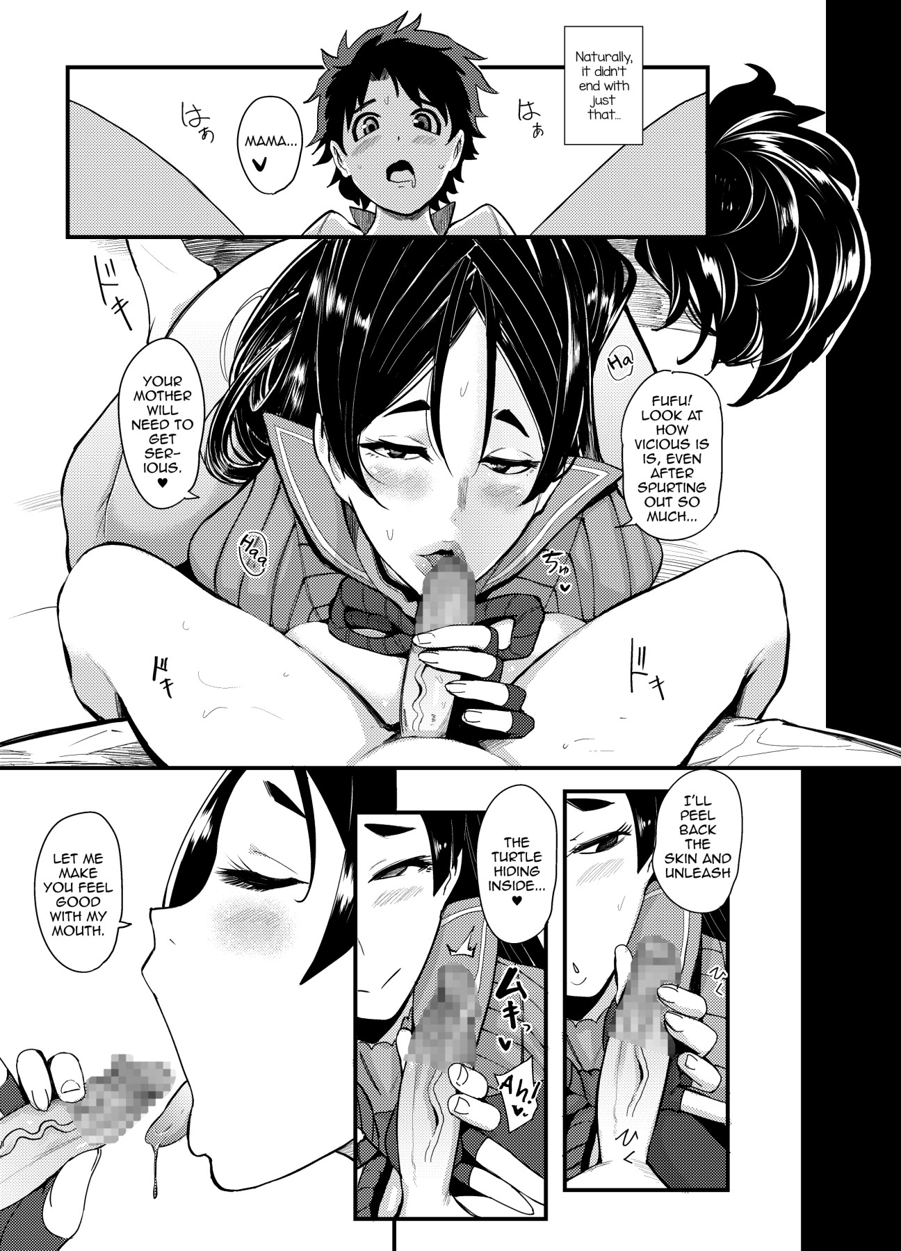 Hentai Manga Comic-A Book Where Mama Raikou Uses Sex To Heal You From Your Daily Exhaustion-Read-6